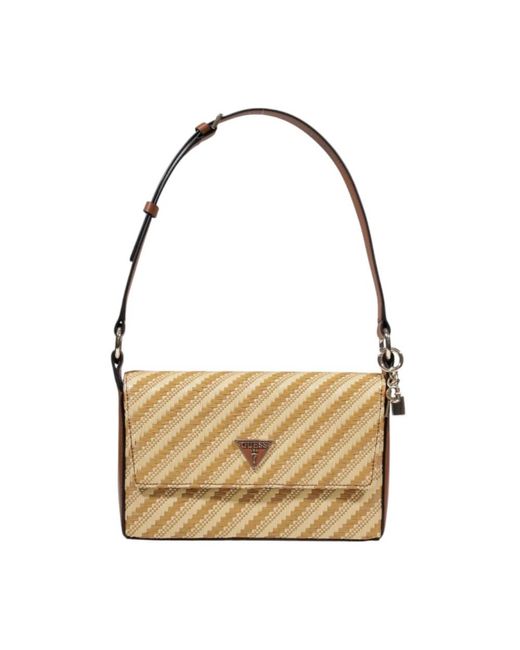 Guess Metallic Shoulder Bags
