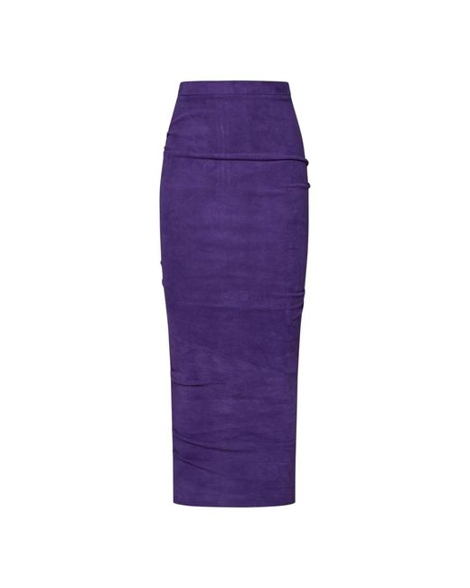 LAQUAN SMITH Purple Maxi Skirts