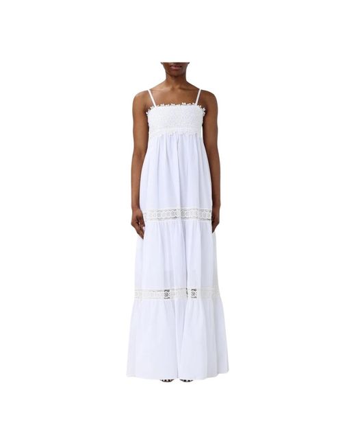 Maxi Dresses Kaos de color White