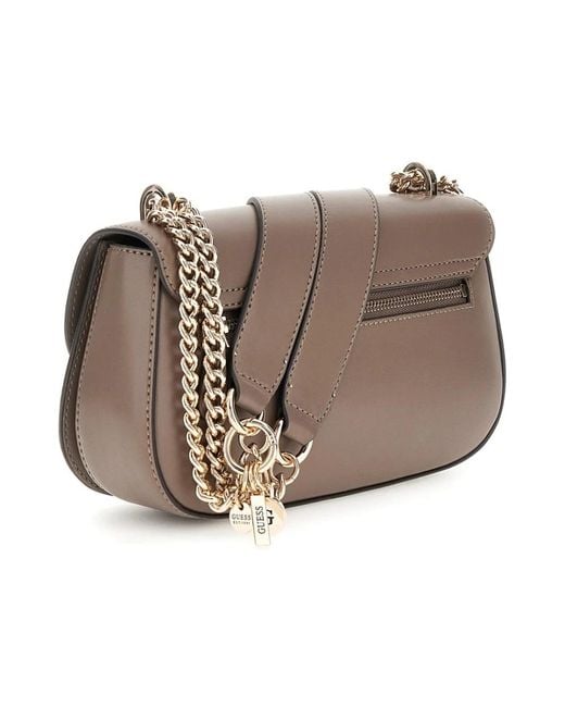 Guess Brown Shoulder Bags