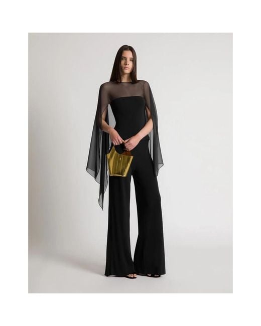 Alberta Ferretti Black Blouses