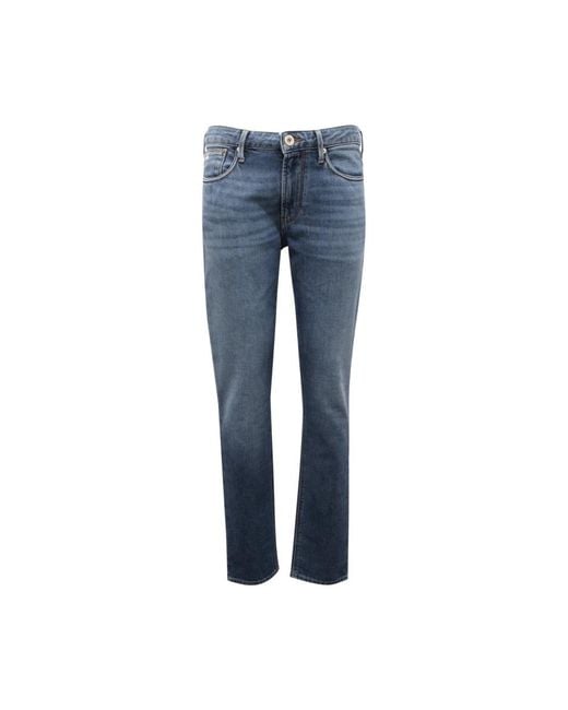 Armani Blue Slim Fit Jeans for men