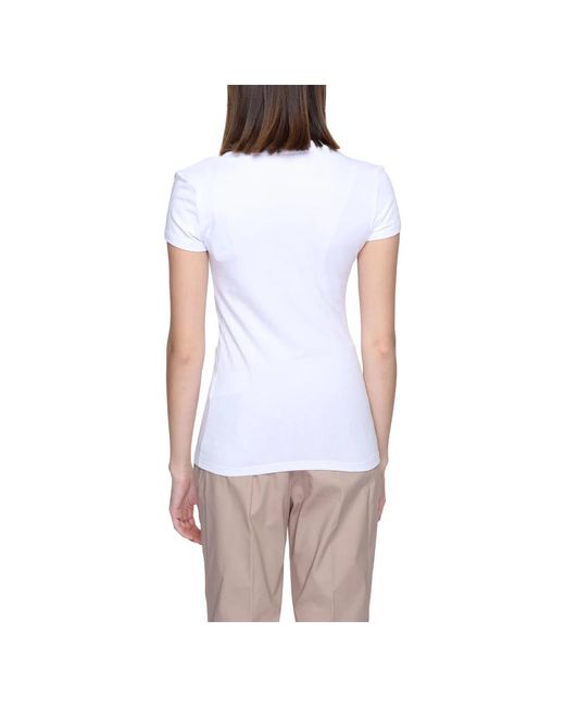 Armani Exchange White T-Shirts