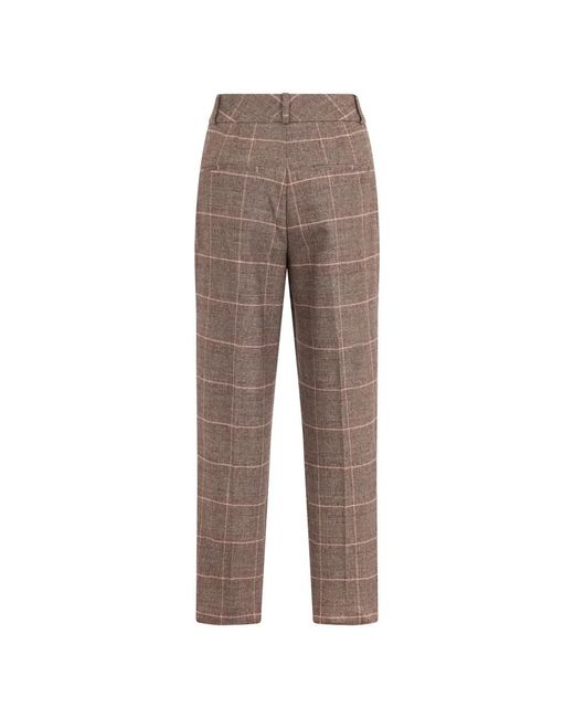 Peserico Brown Tapered Trousers