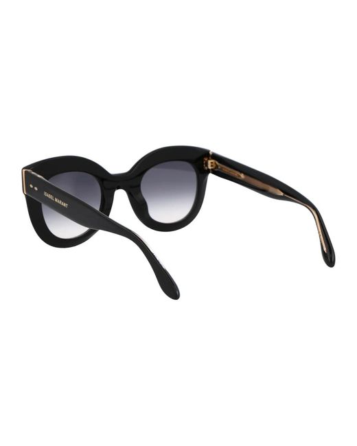 Isabel Marant Black Stylische sonnenbrille im 0073/s