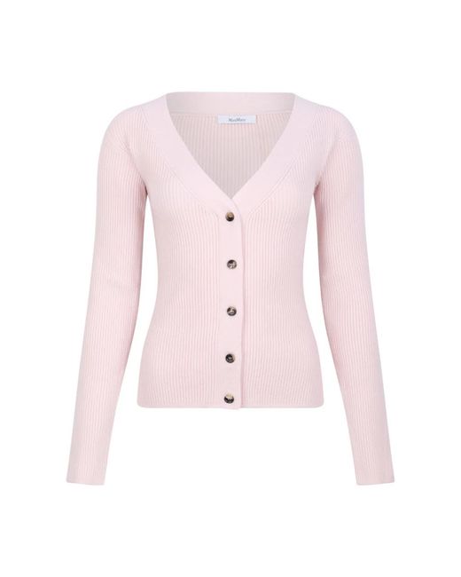 Cardigans Max Mara en coloris Pink