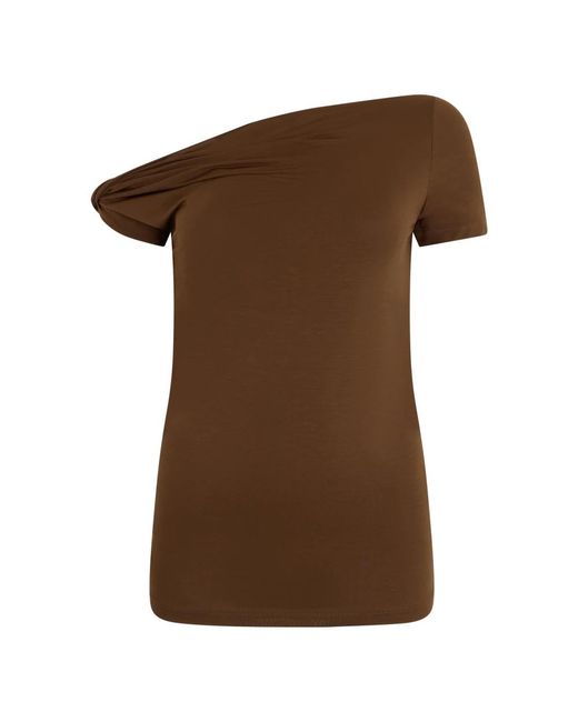 7 For All Mankind Brown T-Shirts