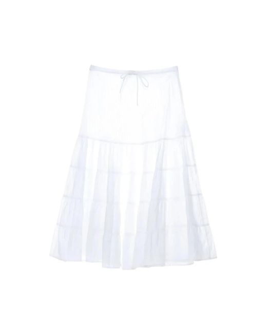 Midi Skirts di Paloma Wool in White