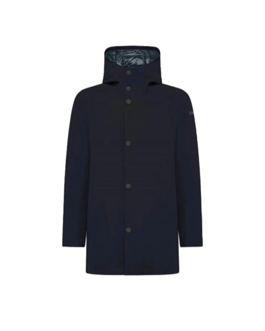 Rrd Jassen ,Blauw ,Innovatieve Dons Parka Met Surflex Technologie in het Blue voor heren