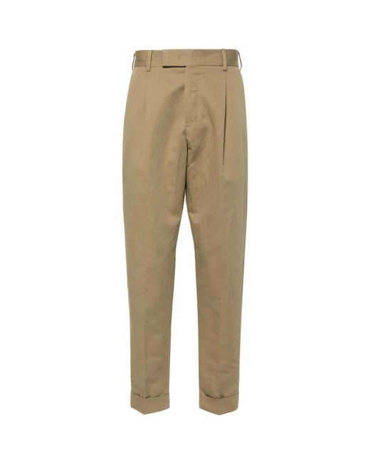 PT Torino Natural Slim-Fit Trousers for men