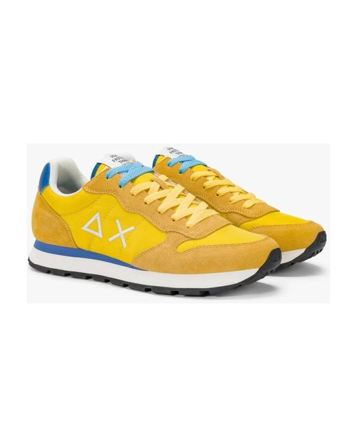 Sun 68 Yellow Sneakers for men