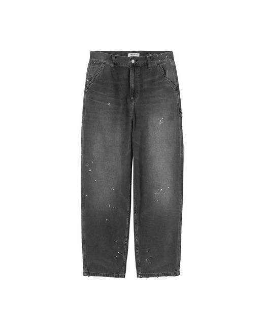 Carhartt Gray Loose-Fit Jeans