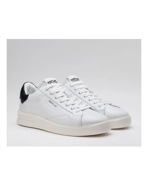 Shoes > sneakers Replay pour homme en coloris White