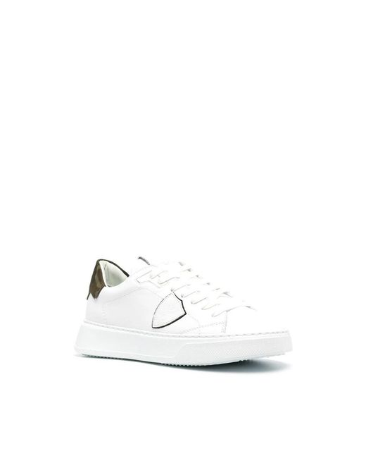 Philippe Model White Sneakers for men