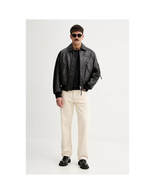 KENZO Leather Jackets in Black für Herren
