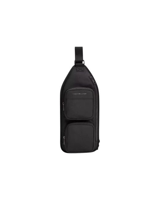 Tommy Hilfiger Black Cross Body Bags for men