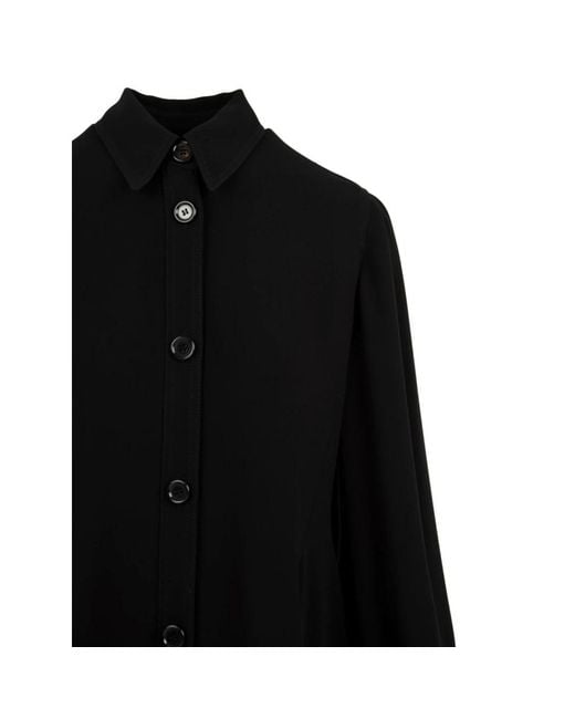 Aspesi Black Shirt Dresses