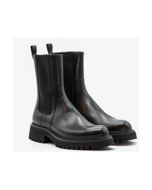 Chelsea Boots di Guglielmo Rotta in Black
