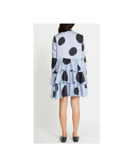 Silvian Heach Blue Shirt Dresses