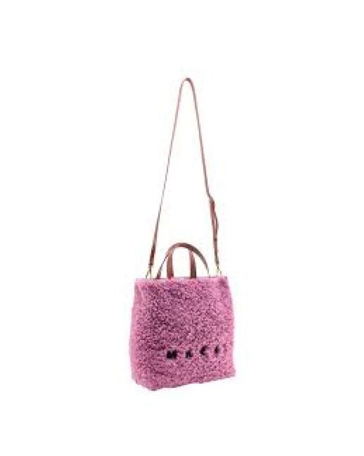 Marni Pink Moderne muse soft small cross body tasche