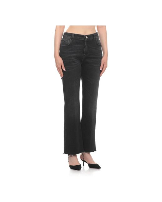Marella Cropped Jeans in het Black