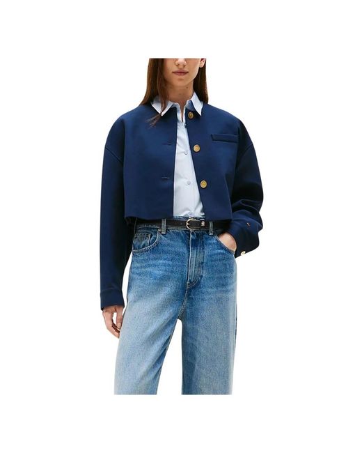 Tommy Hilfiger Blue Light Jackets