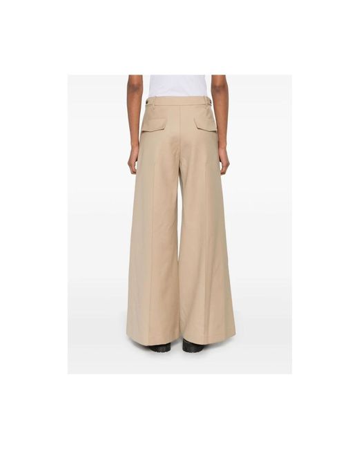 Camilla & Marc Natural Wide Trousers
