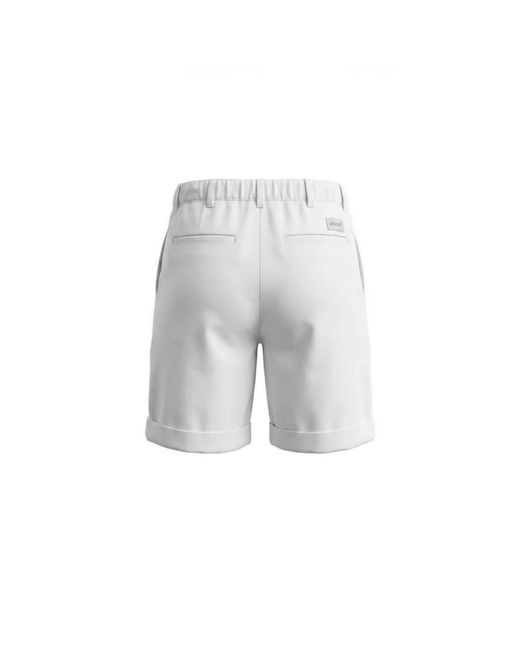 40weft Mike 2155 Bermuda in het Gray voor heren