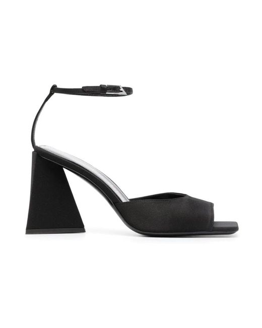 High Heel Sandals The Attico de color Black