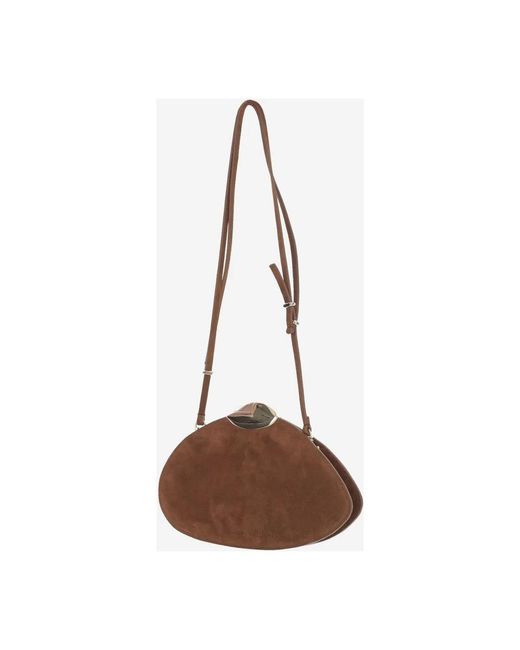 Benedetta Bruzziches Brown Shoulder Bags