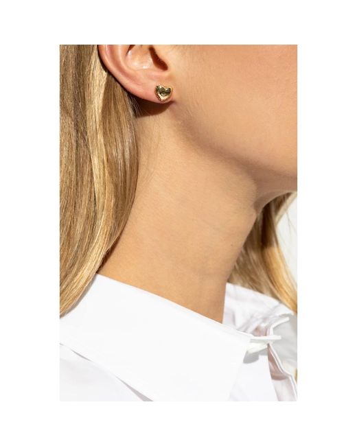 Earrings Marc Jacobs de color Metallic