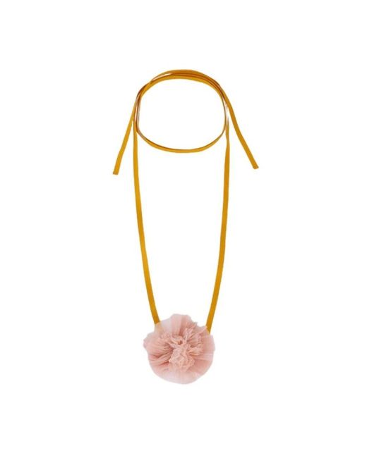 Malababa Multicolor Tüllblumen choker halskette