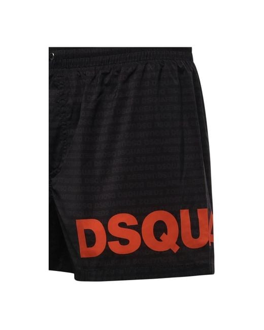 DSquared² Black Beachwear for men