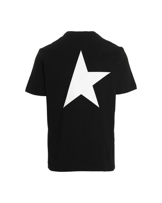 Golden Goose Deluxe Brand Black T-Shirts for men