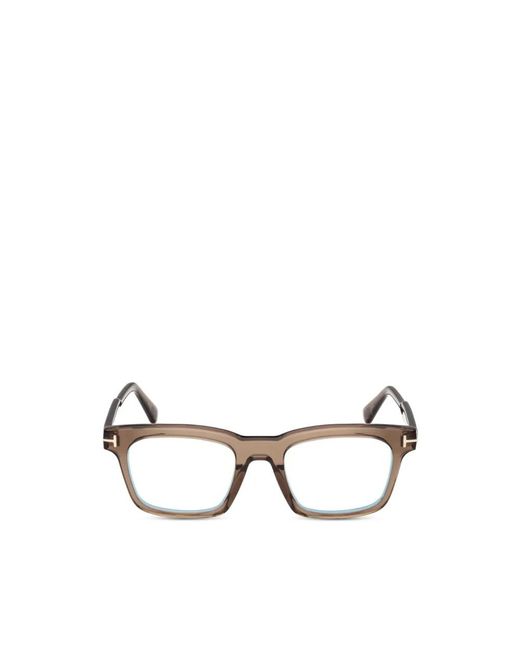 Tom Ford Brillen in Metallic für Herren