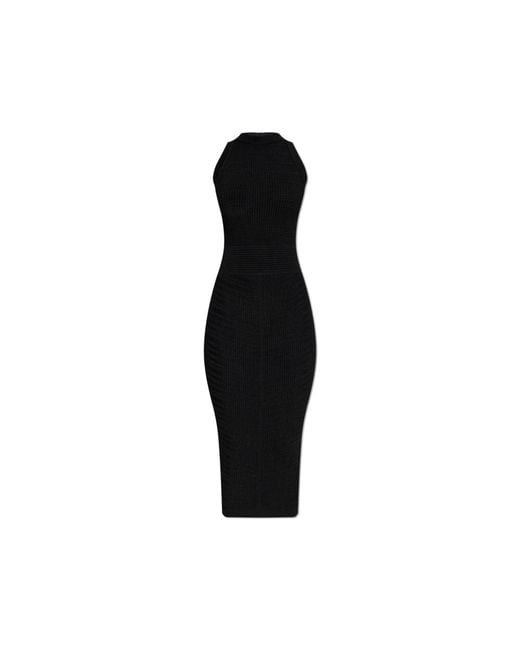 Balmain Black Midi Dresses