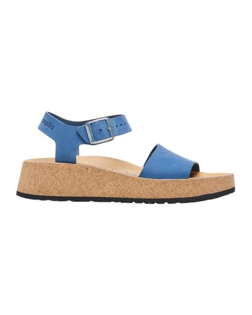 Birkenstock Blue Flat Sandals