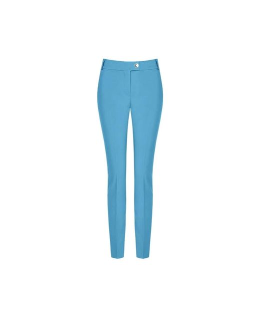 Pantaloni slim-fit in tessuto tecnico di Rinascimento in Blue