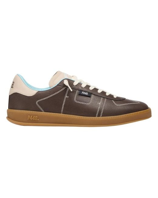 P448 Brown Monza Stitch