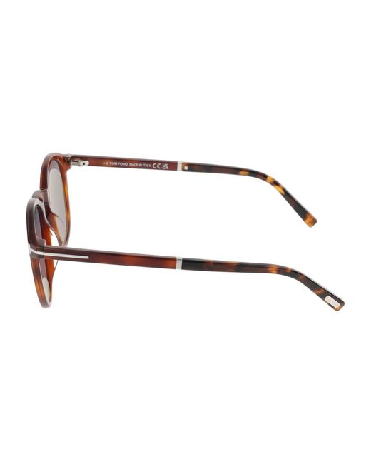 Tom Ford Brown Stylische sonnenbrille ft1021