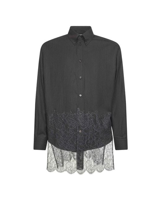 Fendi Gray Casual Shirts for men
