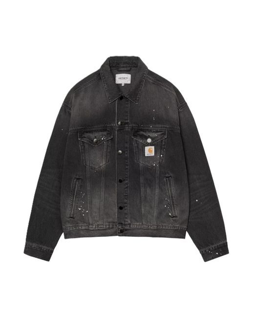 Carhartt Black Denim Jackets for men