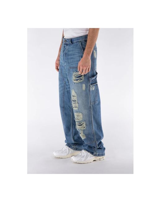 Etudes Studio Weit geschnittene denim jeans études in Blue für Herren