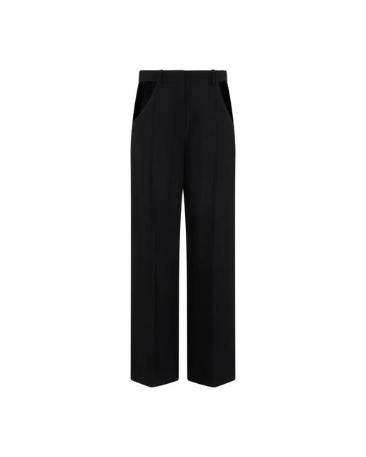 Wide trousers Mugler de color Black