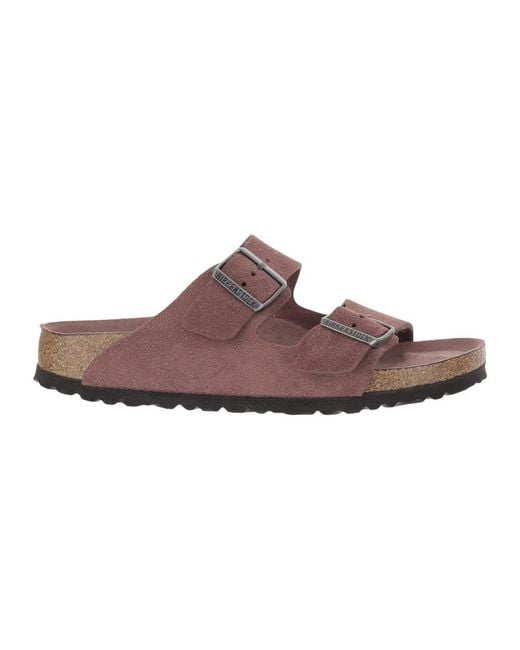 Birkenstock Brown Sliders