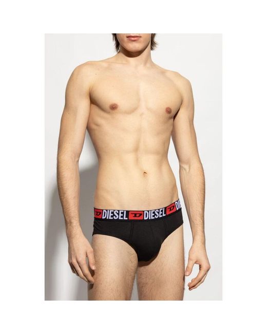 Bottoms di DIESEL in Black da Uomo