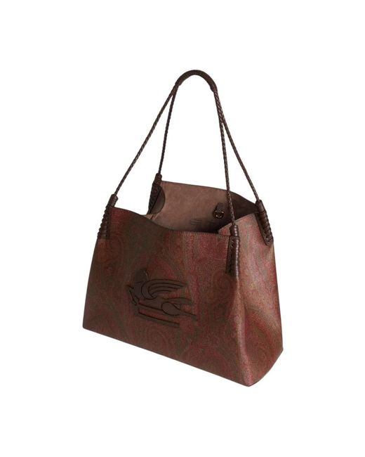 Etro Brown Tote Bags
