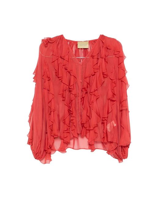 Momoní Red Blouses