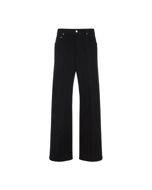 Straight Jeans Rick Owens pour homme en coloris Black