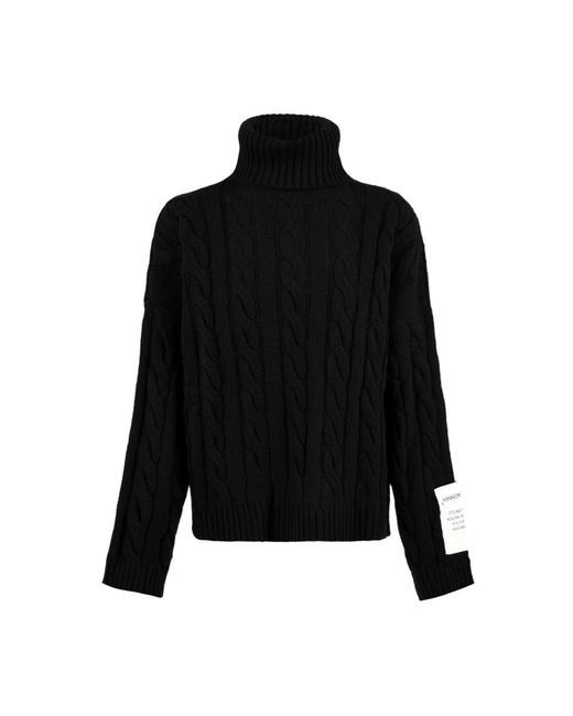 Knitwear > turtlenecks hinnominate en coloris Black
